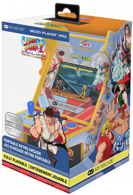 Міні-автомат для ігор My Arcade Micro Player Pro Street Fighter 2 DGUN-4185 (845620041855) - зображення 4