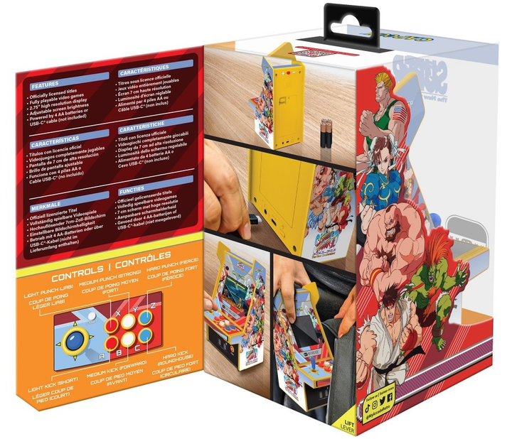 Міні-автомат для ігор My Arcade Micro Player Pro Street Fighter 2 DGUN-4185 (845620041855) - зображення 6