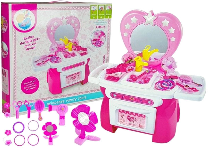 Toaletka LEAN Toys My Princess Vanity Table (5905214979652) - obraz 2