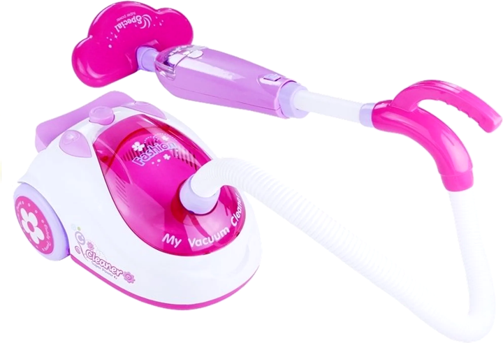 Odkurzacz LEAN Toys Wibracyjne kulki Biało-różowy (5902808156840) - obraz 4