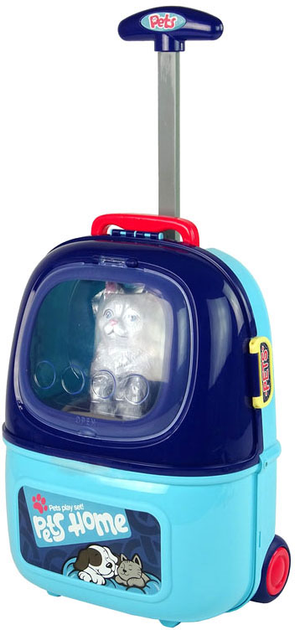 Салон краси LEAN Toys для котів у валізі (5904665993484) - зображення 5