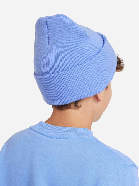 Детская демисезонная шапка-бини Nike K Nk Peak Beanie Tc Fut HF5498-478 54-56 см One Size Голубая (197601453356) - изображение 2