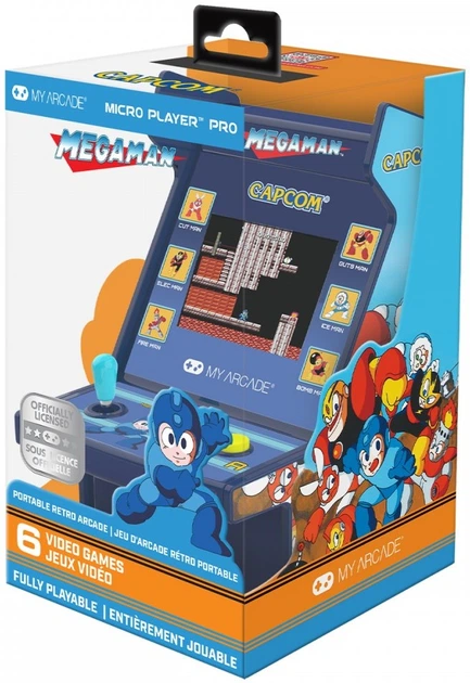 Mini automat do gier My Arcade Micro Player Pro Mega Man DGUN-4189 (845620041893) - obraz 3