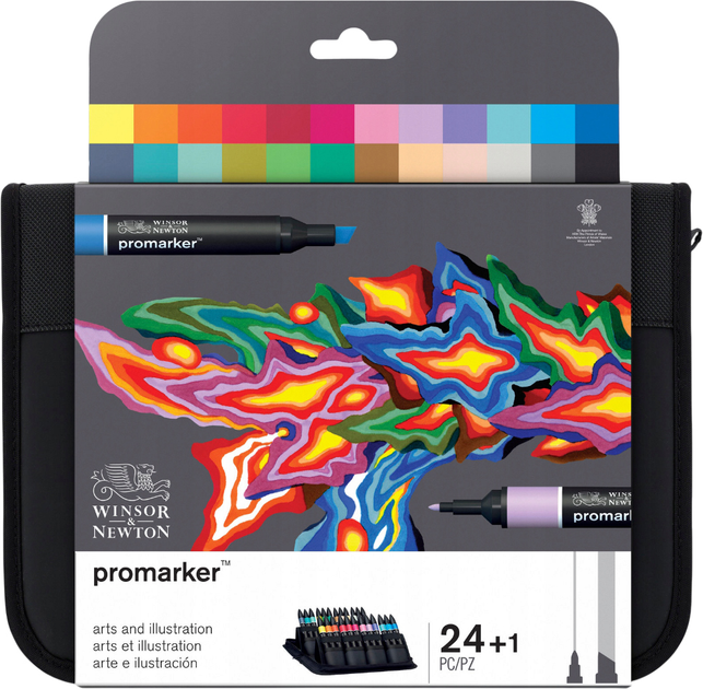 Набір маркерів Winsor & Newton 24 шт (0884955063439) - зображення 1