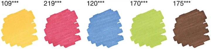 Zestaw markerów Faber-Castell dwustronne 5 szt (4005401620051) - obraz 3