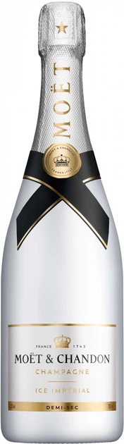 Шампанское Moet & Chandon Ice Imperial белое полусухое 0.75 л 12.5