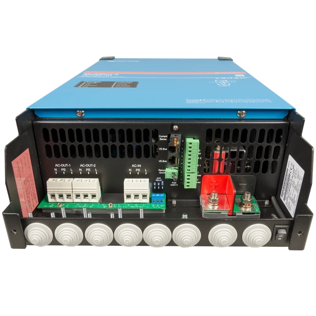 Інвертор VictronEnergy MultiPlus-II 48/5000/70-50 однофазний чиста синусоїда - Фото 4 Інвертор VictronEnergy MultiPlus-II 48/5000/70-50 однофазний чиста синусоїда - зображення 4