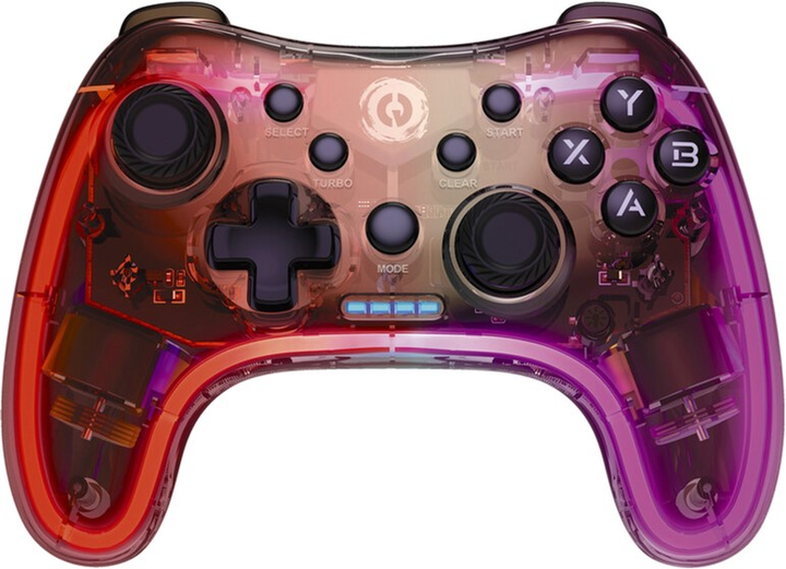 Геймпад Canyon Brighter GPW-04 Wireless RGB 5in1 PS4/Xbox360 Crystal (CND-GPW04) - изображение 1