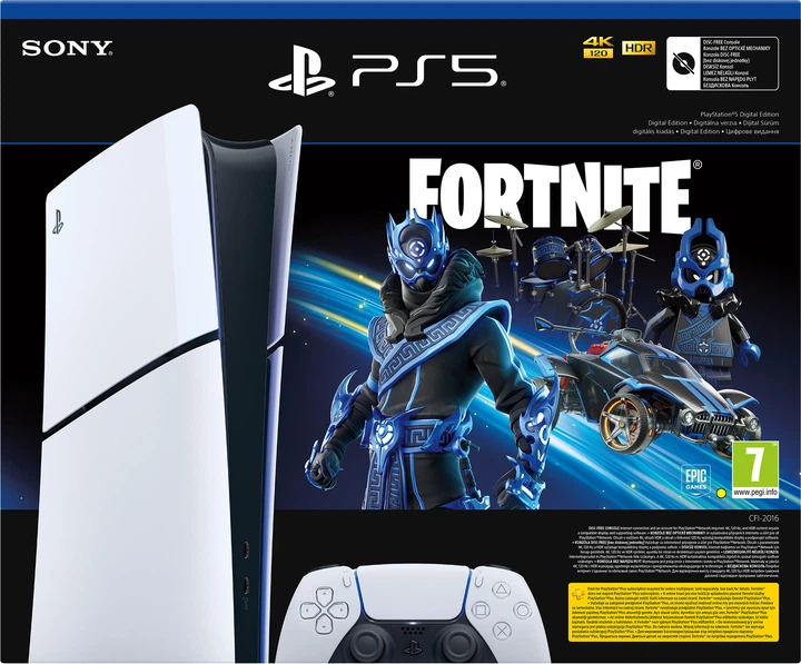 Ігрова приставка Sony PlayStation 5 Slim Digital Edition (Fortnite