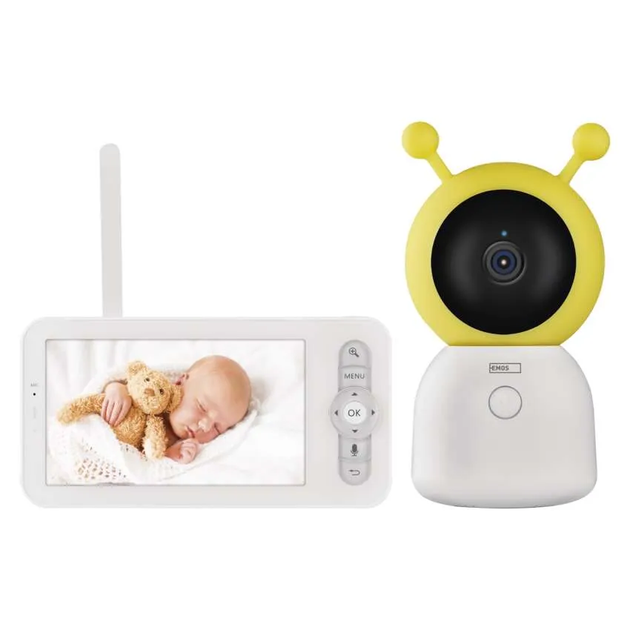Умная поворотная радионяня Emos с экраном и Wi-Fi (H4052) - изображение 6