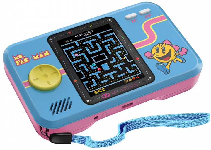 Ретро консоль My Arcade Pocket Player Pro MS Pacman DGUN-7010 (845620070107) - зображення 2