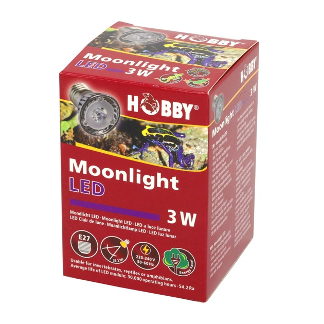 Ночная лампа LED для террариумов Hobby Moonlight LED 3 W (37595) - изображение 6