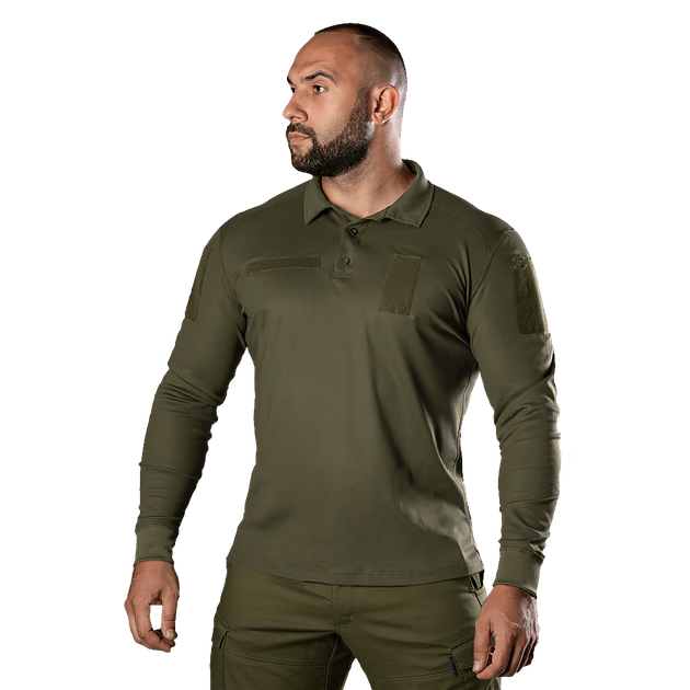 Поло Camotec Army ID Long CoolPass Pique LT 4XL 2908010221713 - зображення 1