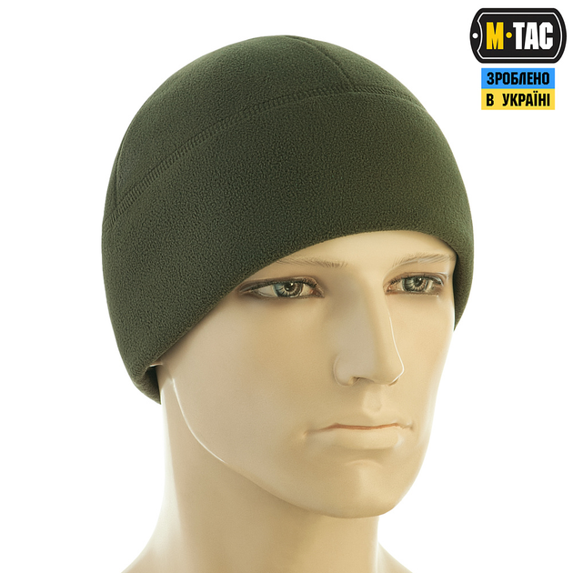 Шапка М-Тас Watch Cap Elite фліс (320г/м2) with Slimtex XL Army Olive - изображение 2