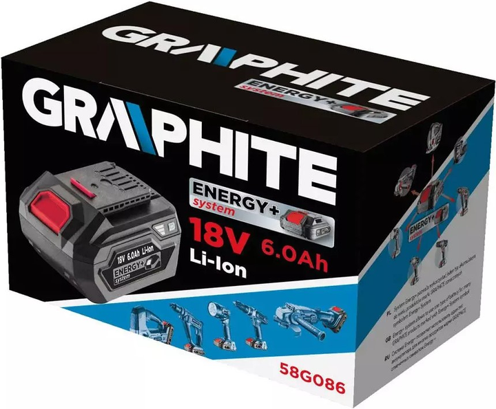 Акумулятор Graphite Energy+ 6 Ah 58G086 (5902062501158) - зображення 7