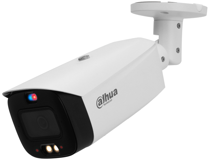 IP-камера Dahua Smart Dual Light Active Deterrence Fixed-focal Bullet WizSense Network 4MP IR (DH-IPC-HFW3449T1-AS-PV) - зображення 2