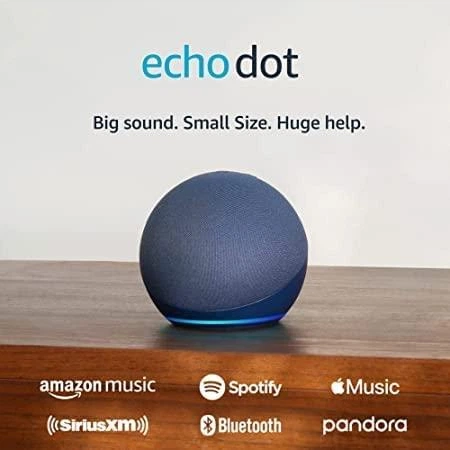 Смарт колонка контроллер Amazon Echo Dot 5th Generation синяя