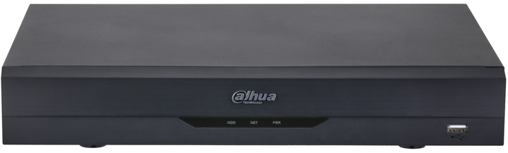 Реєстратор Dahua 4CH Penta-brid 4K Value/5MP Compact 1U 1HDD WizSense Digital Video Recorder Black (DH-XVR5104HS-4KL-I3) - зображення 2