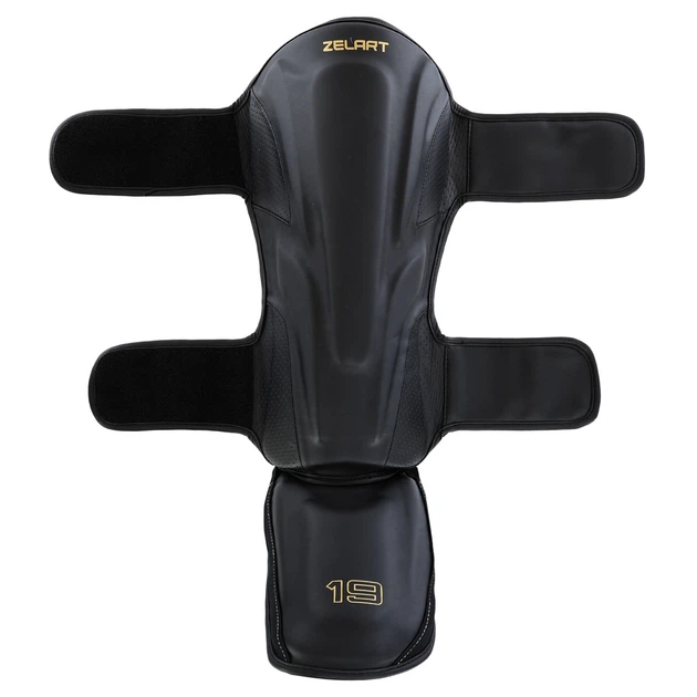 Защита голени и стопы для единоборств Zelart Fight Gear 1172 размер M Black - Фото 4 Защита голени и стопы для единоборств Zelart Fight Gear 1172 размер M Black - изображение 4