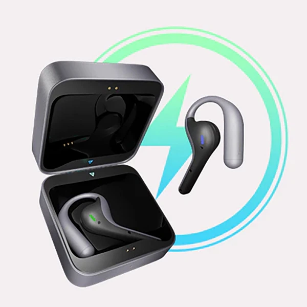 Бизнес наушники переводчики W4 Pro AI Interpreter Earbuds Black