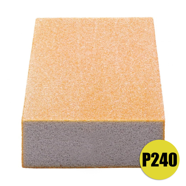 Шліфувальний брусок Kussner Soft P240 125x90x25 - зображення 1