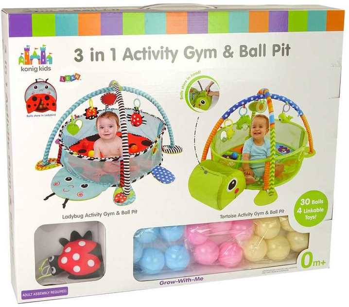 Mata edukacyjna LEAN Toys Żółw (5904204758628) - obraz 3