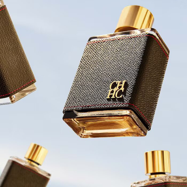 Zestaw prezentowy dla mężczyzn Carolina Herrera Ch Men Woda toaletowa 100 ml + Miniaturka Woda toaletowa 10 ml + Balsam po goleniu 100 ml (8411061102091) - obraz 6