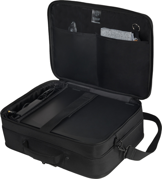 Torba na laptopa Dicota Eco Multi Twin CORE 14-16" Black (D32032-RPET) - obraz 7
