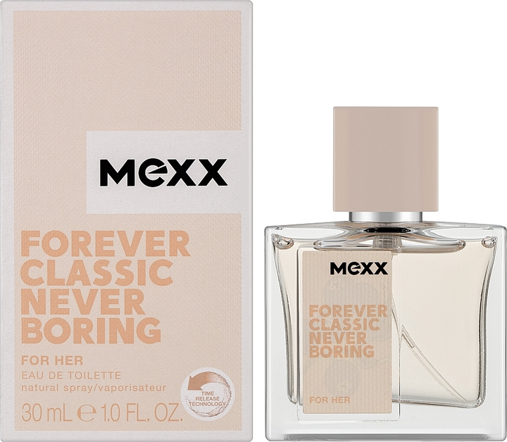 Woda toaletowa damska Mexx Forever Classic Never Borin 30 ml (3616305169457) - obraz 2