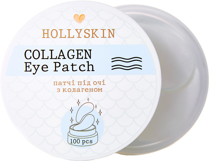 Патчи под глаза Hollyskin Collagen Eye Patch, 100 шт - Фото 1 Патчи под глаза Hollyskin Collagen Eye Patch, 100 шт - изображение 1