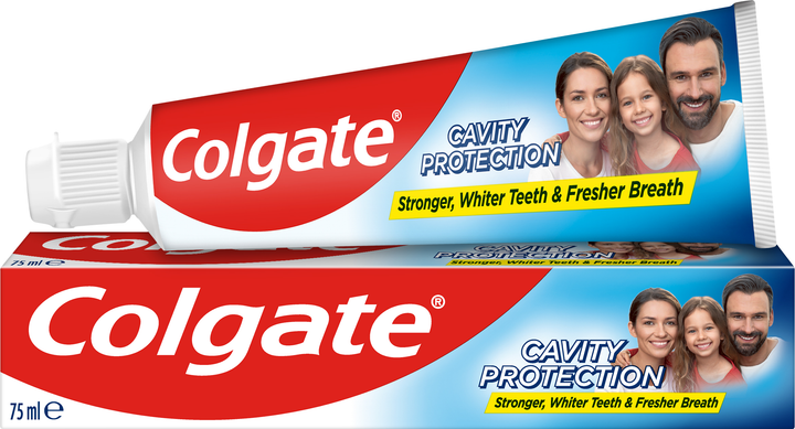 Зубная паста Colgate Защита от кариеса, 75 мл - Фото 1 Зубная паста Colgate Защита от кариеса, 75 мл - изображение 1