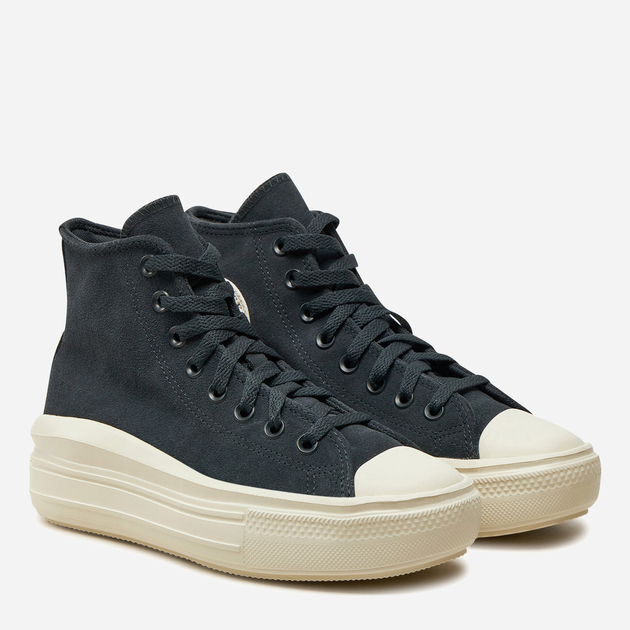 Женские кеды замшевые высокие Converse Ctas Move Hi A11146C 36.5 (6US) 23 см Темно-синие (194435172507) - изображение 2