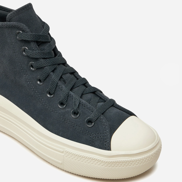 Женские кеды замшевые высокие Converse Ctas Move Hi A11146C 36.5 (6US) 23 см Темно-синие (194435172507) - изображение 5