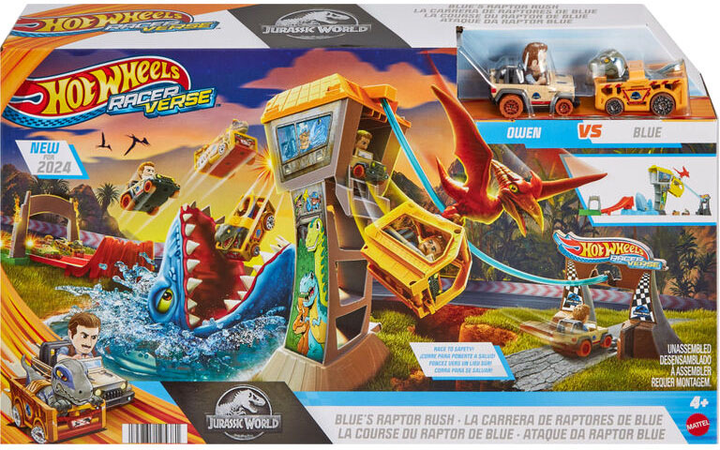 Zestaw do zabawy Hot Wheels Racerverse Blues Raptor Rush Track (0194735195381) - obraz 1