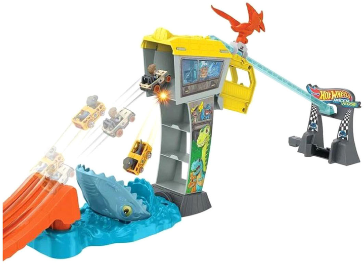 Ігровий набір Hot Wheels Racerverse Blues Raptor Rush Track (0194735195381) - зображення 4