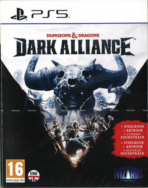 Гра PS5 Dungeons and Dragons: Dark Alliance Steelbook Edition (диск Blu-ray) (4020628701000) - зображення 1