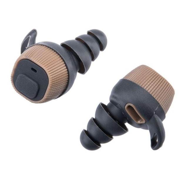 Активные защитные наушники (беруши) Earmor M20 Tactical Earbuds (Coyote Brown) (89036) - зображення 1