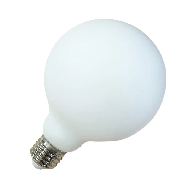LED лампа Edisons Ceramic G95 Е27 6W 4000K біла оксамитово-матова - зображення 2