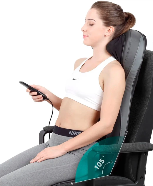Массажная накидка Naipo Neck and Back MGBK-C2030 (Black) - изображение 11