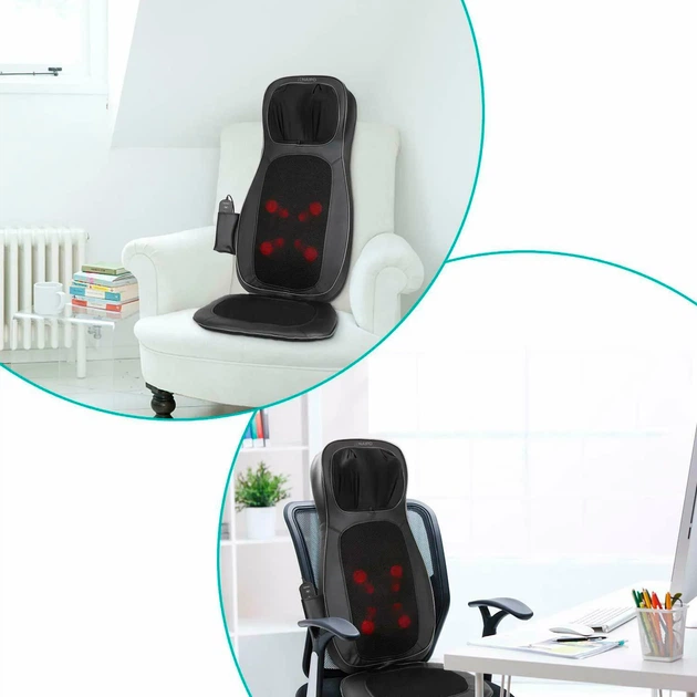 Массажная накидка Naipo Neck and Back MGBK-C2030 (Black) - изображение 13