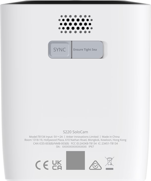 IP-камера eufy SoloCam S220 White (194644132910) - зображення 5