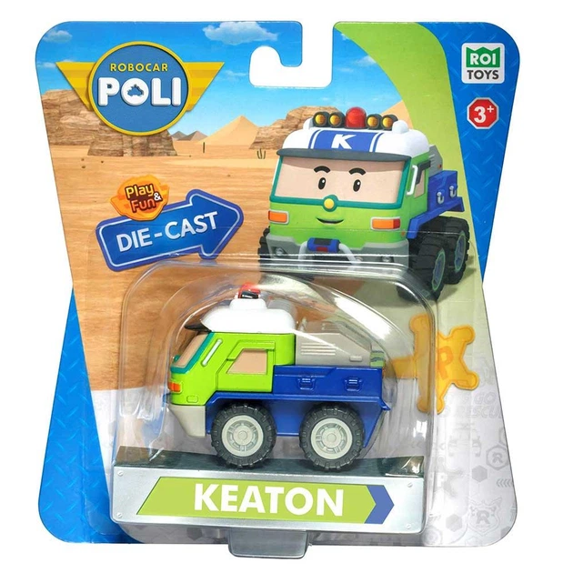 Колекційна металева машинка Robocar POLI Робокар Кітон 7 см - Фото 2 Колекційна металева машинка Robocar POLI Робокар Кітон 7 см - зображення 2