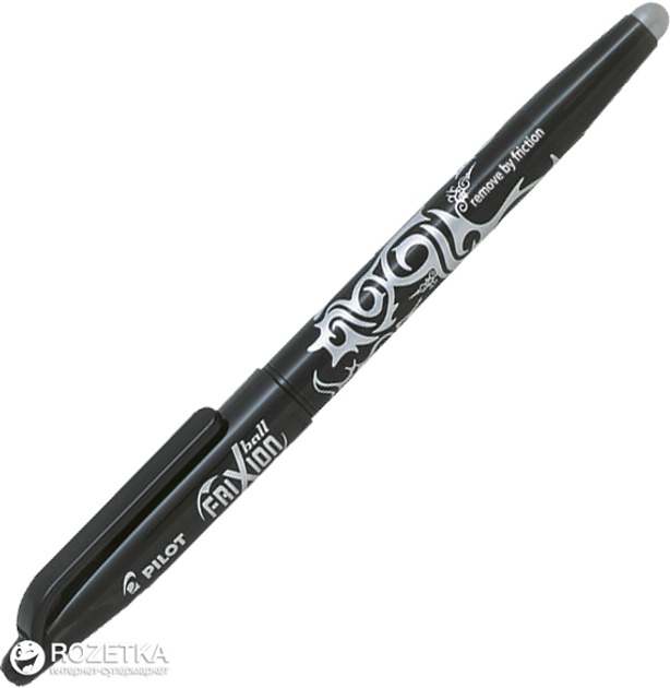 Ручка гелева Pilot BL-FR-7-B Frixion Ball 0.7 mm Чорна (4902505322709) - зображення 2