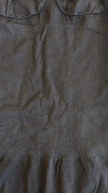 Стягуючий безшовний моделюючий комбідрес-боді XL-XXL Чорний (14035) - изображение 10