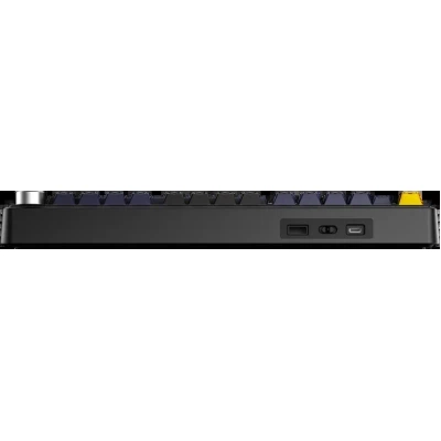 Клавиатура Aula F75 Gasket Greywood V3 switch Hot-Swap PBT Wireless/Bluetooth/USB Black (6948391208626) - изображение 5