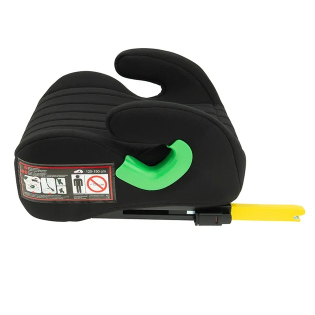 Дитячий бустер для автомобіля SMIKI, isofix, чорне, 125-150 см (7587715) - зображення 2