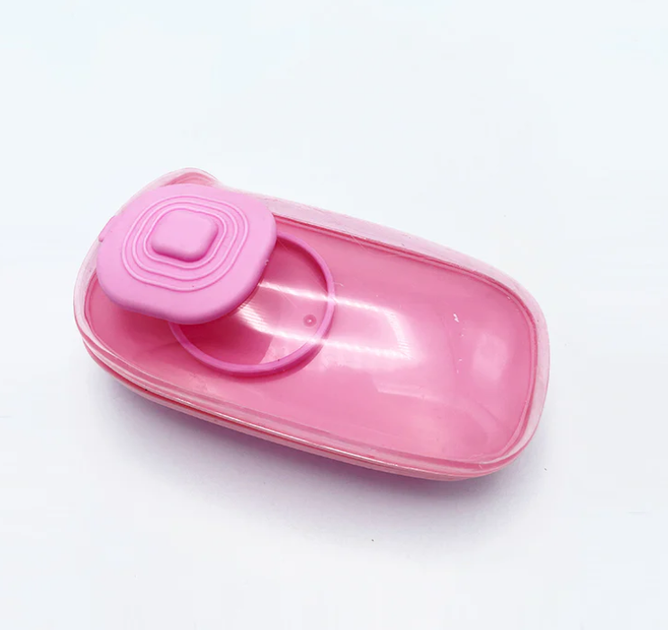 Силиконовая массажная щетка для ванны Silicone Massage Bath Brush Розовый (KG-11924) - изображение 3