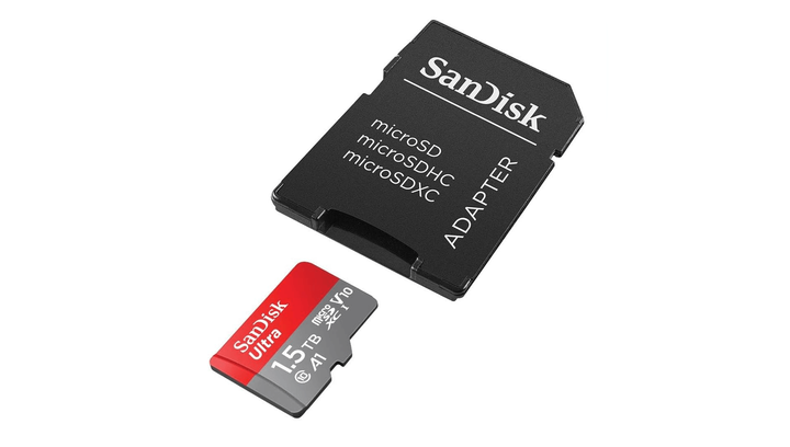 Карта Памяти SanDisk Ultra UHS-I U1 V30 A1 + SD adapter 1,5TB - изображение 2
