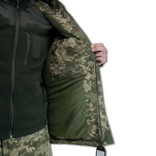 Зимний костюм Water Repellent MILITEX Gen 6 Пиксель (бушлат+штаны) 54 (4-5 зріст) - изображение 5