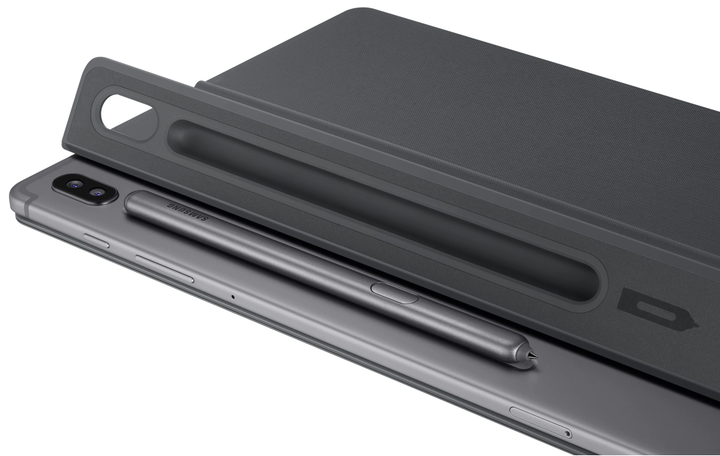 Чохол-клавіатура Book Cover Keyboard для Samsung Galaxy Tab S6 10.5 (T860/T865/T866) Gray ENG/UKR (EF-DT860BJRGRU) - изображение 10